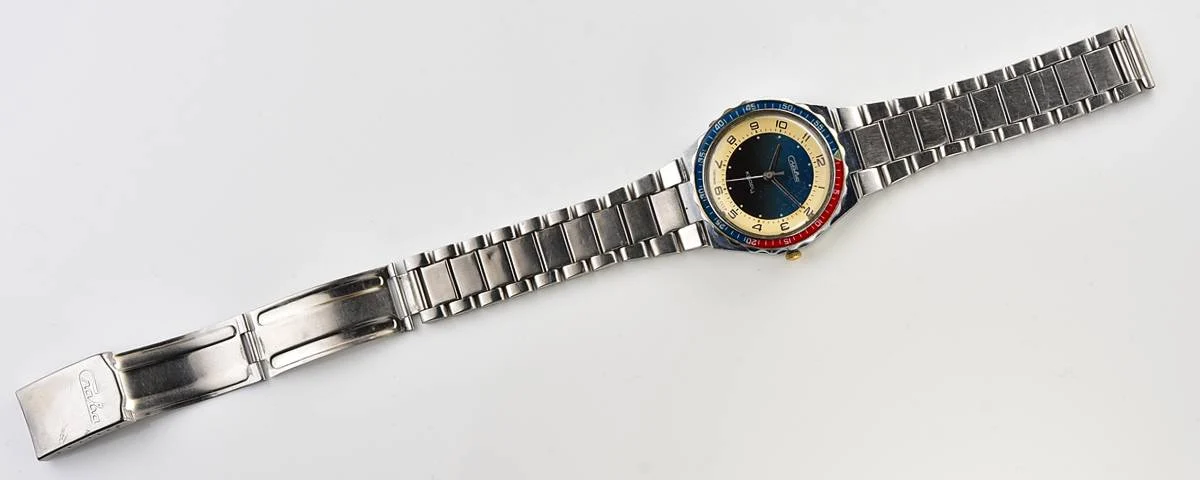 Soviet Slava Pepsi with quartz movement