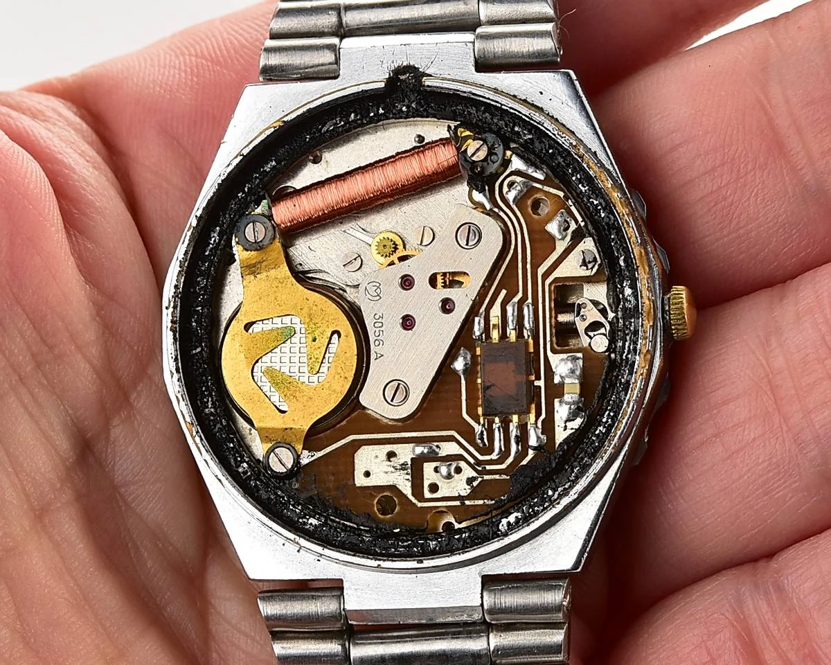 Soviet Slava Pepsi with quartz movement