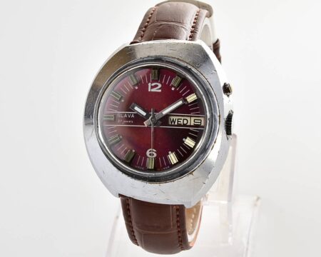 Large soviet mechanical vintage watch Slava  – automatic self winding movement