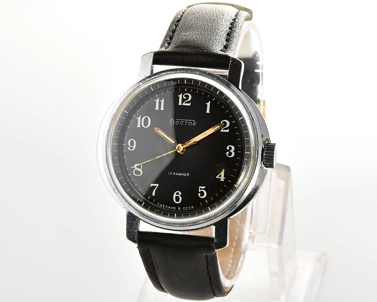 Large vintage Wostok (Vostok) mechanical wrist watch