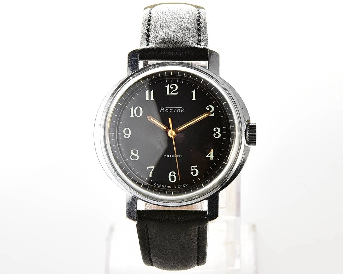 Large vintage Wostok (Vostok) mechanical wrist watch