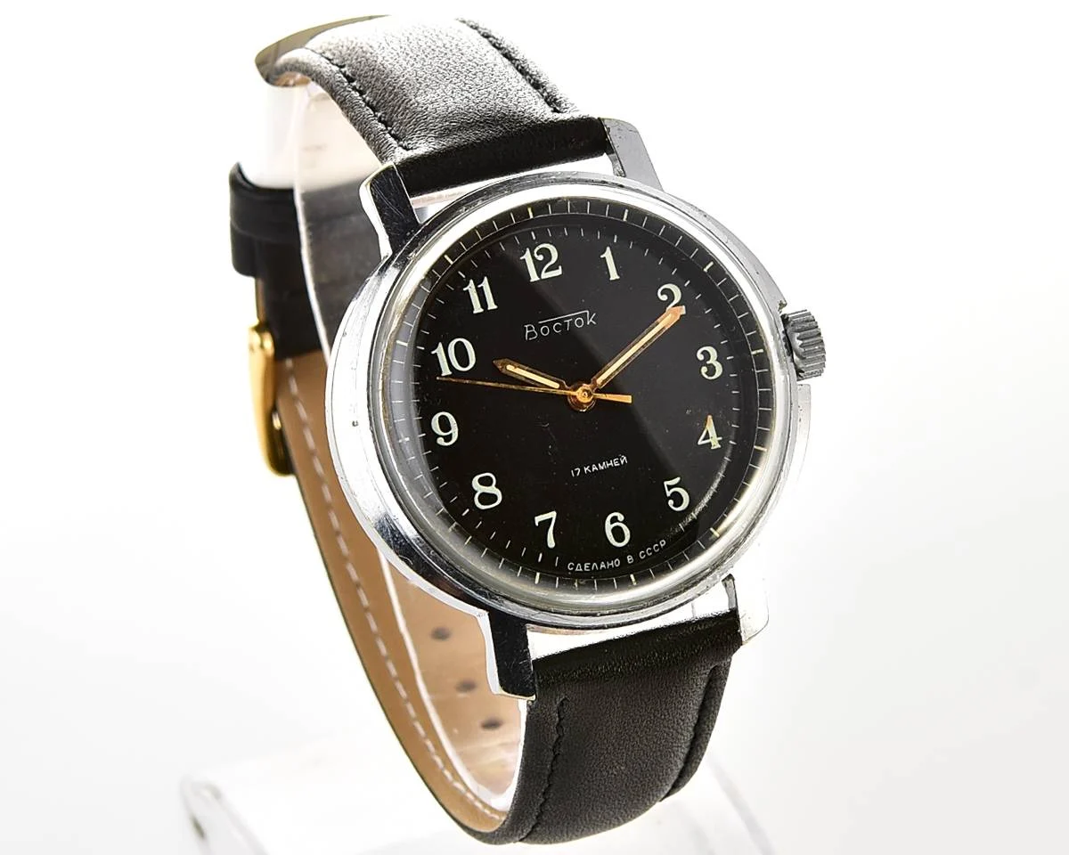 Large vintage Wostok (Vostok) mechanical wrist watch