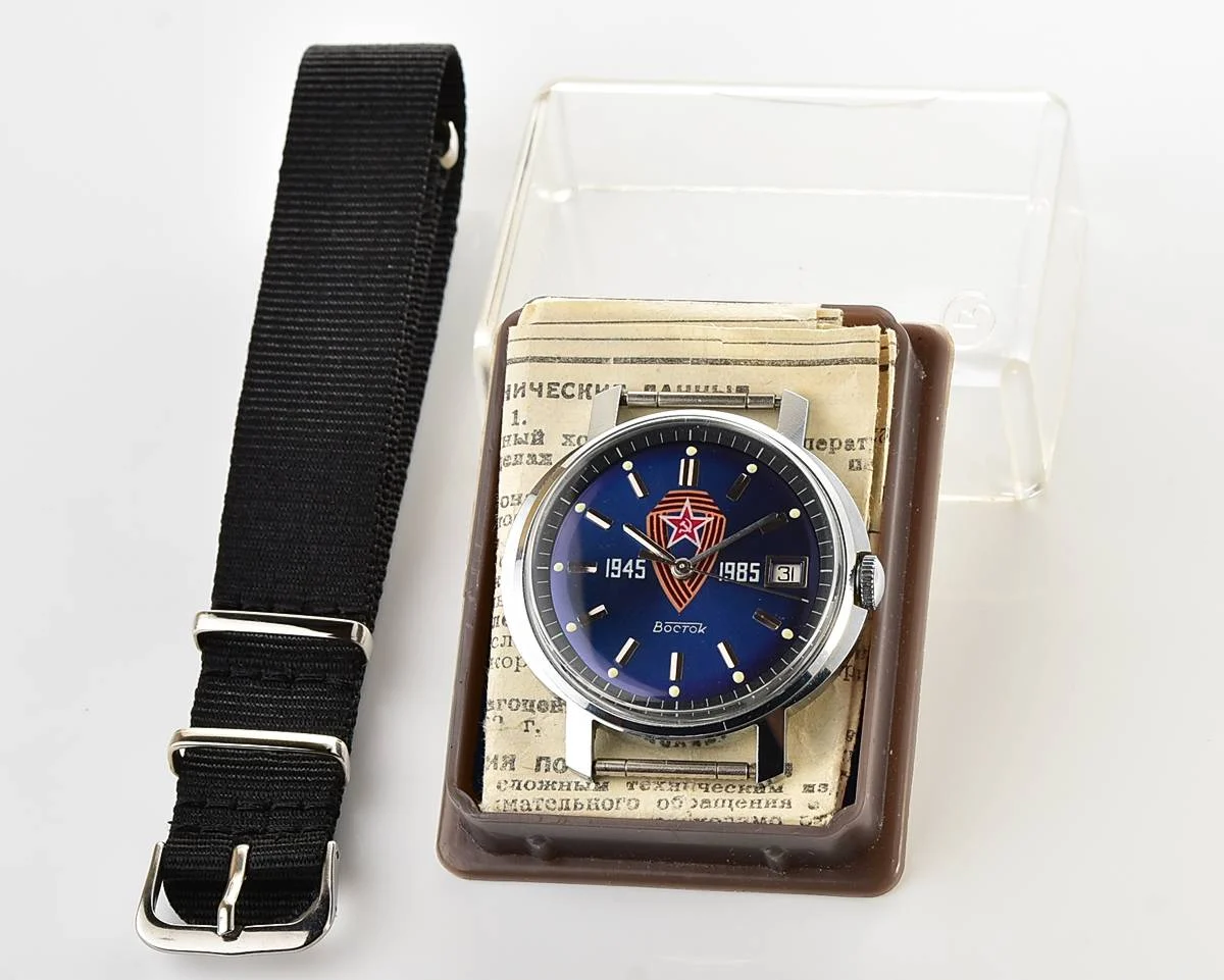 TIME CAPSULE: Soviet Wostok mechanical watch(NOS) – commemorating World War II!
