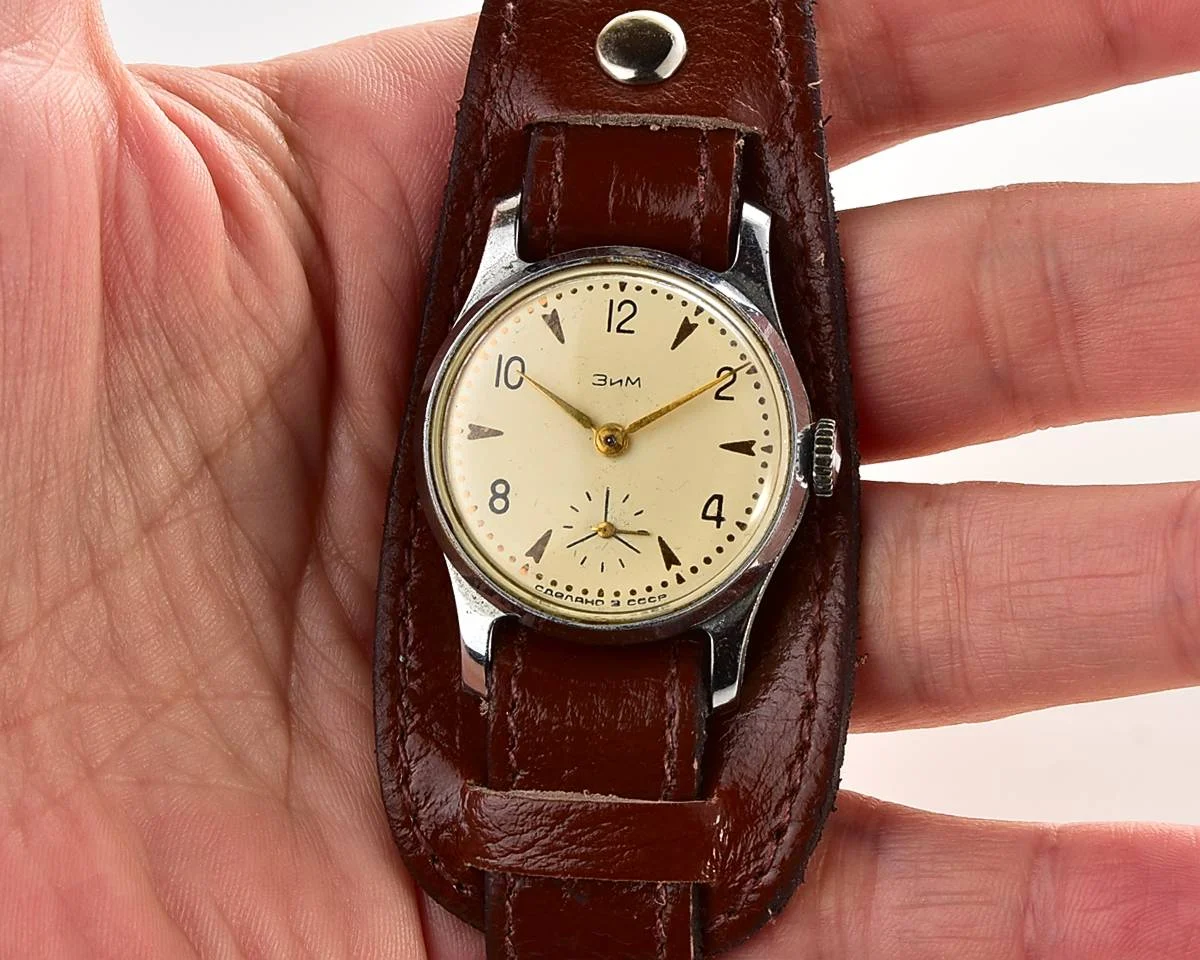 Zim Soviet mechanical watch