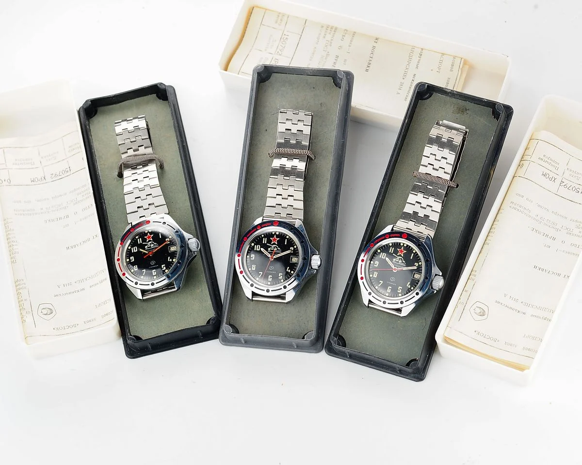 TIME CAPSULE: Vostok Komandirskie mechanical watch – New Old Stock (NOS)!