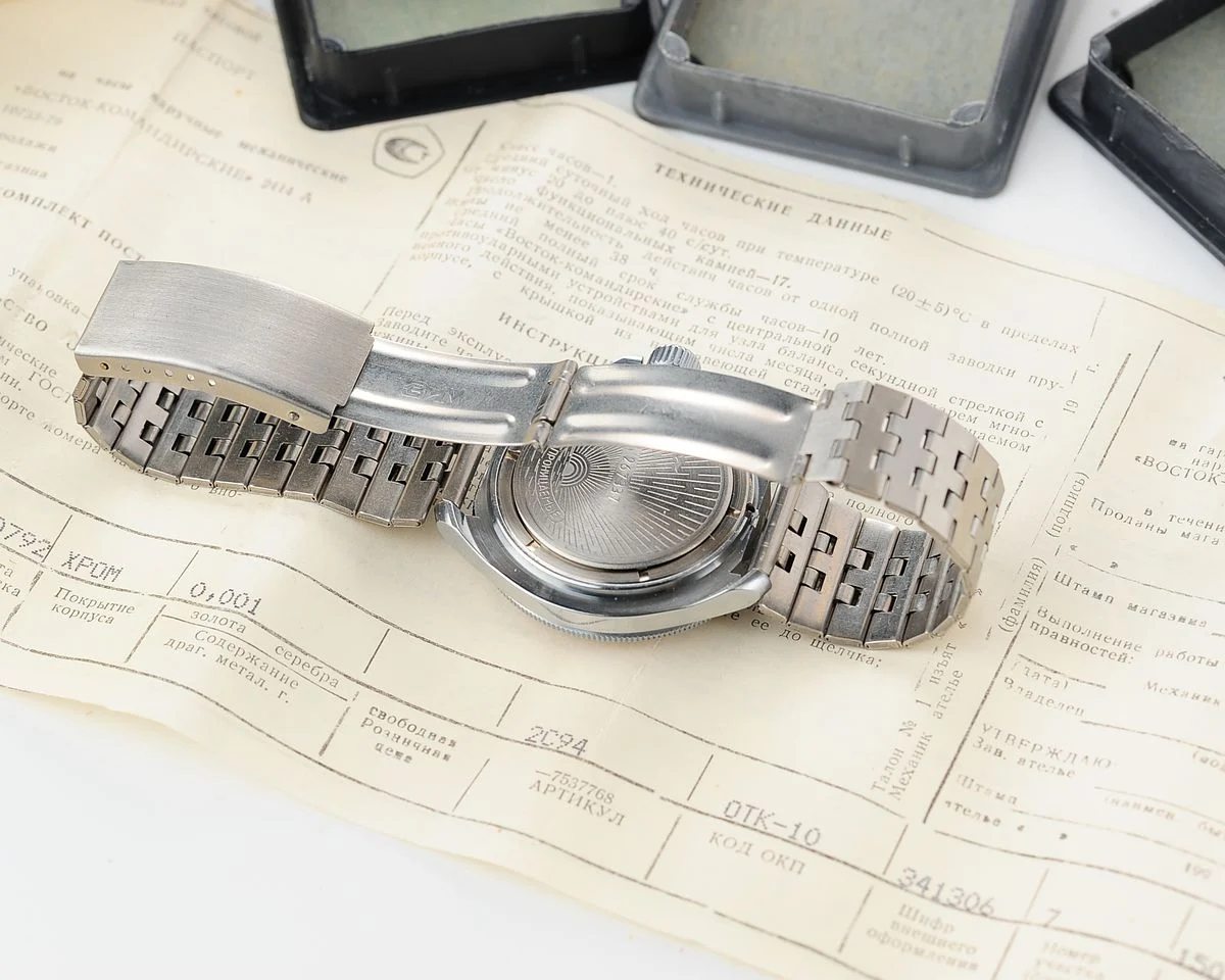 TIME CAPSULE: Vostok Komandirskie mechanical watch – New Old Stock (NOS)!