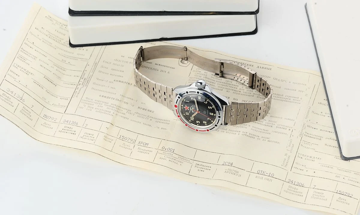 TIME CAPSULE: Vostok Komandirskie mechanical watch – New Old Stock (NOS)!