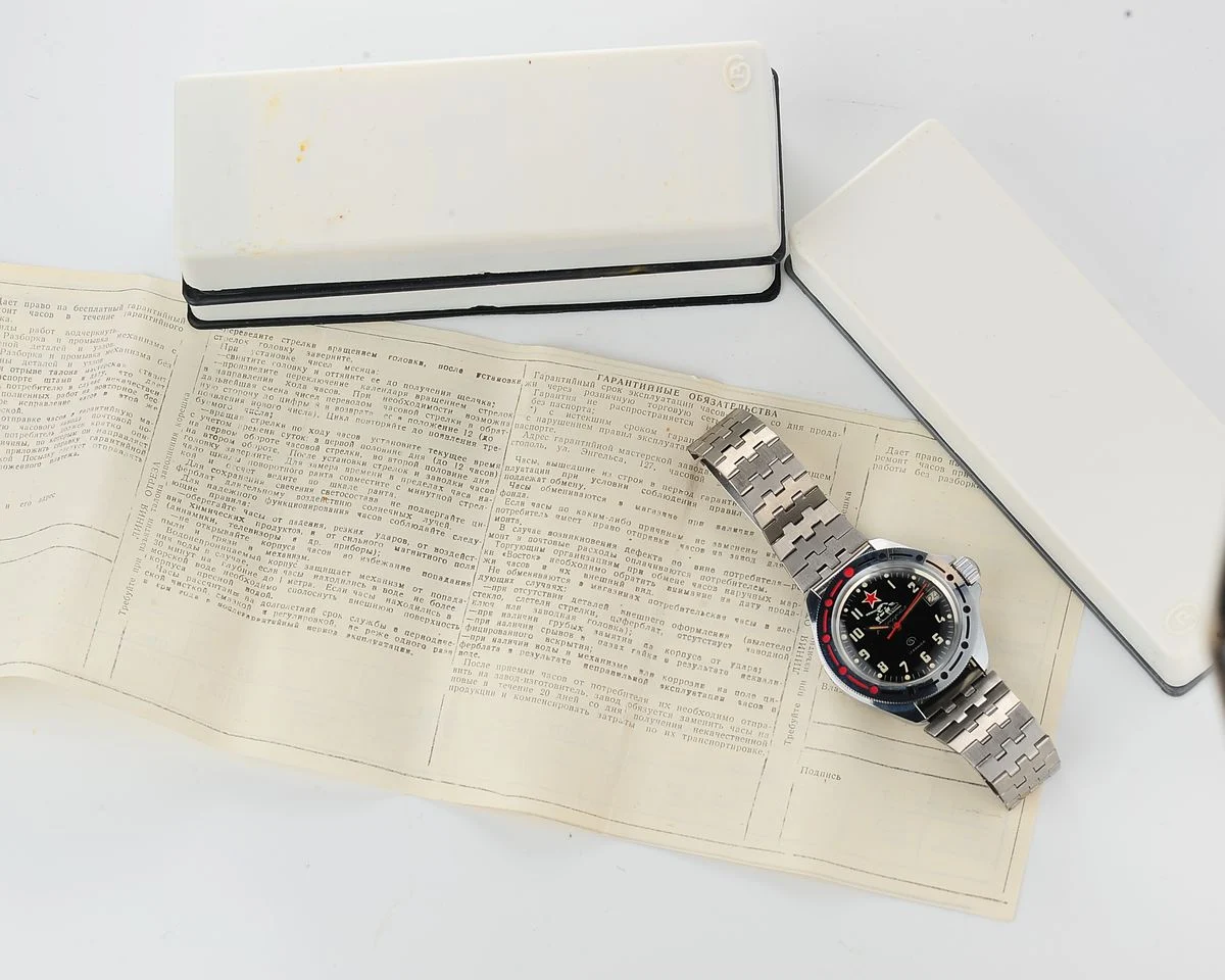 TIME CAPSULE: Vostok Komandirskie mechanical watch – New Old Stock (NOS)!