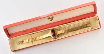 TIME CAPSULE: Rare! Chaika gold plated wrist watch for ladies – New Old Stock (NOS)!