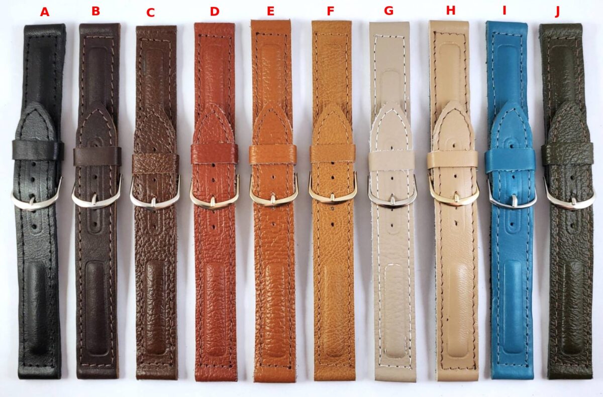 Komandirskie & Amphibia leather strap - pick the colors