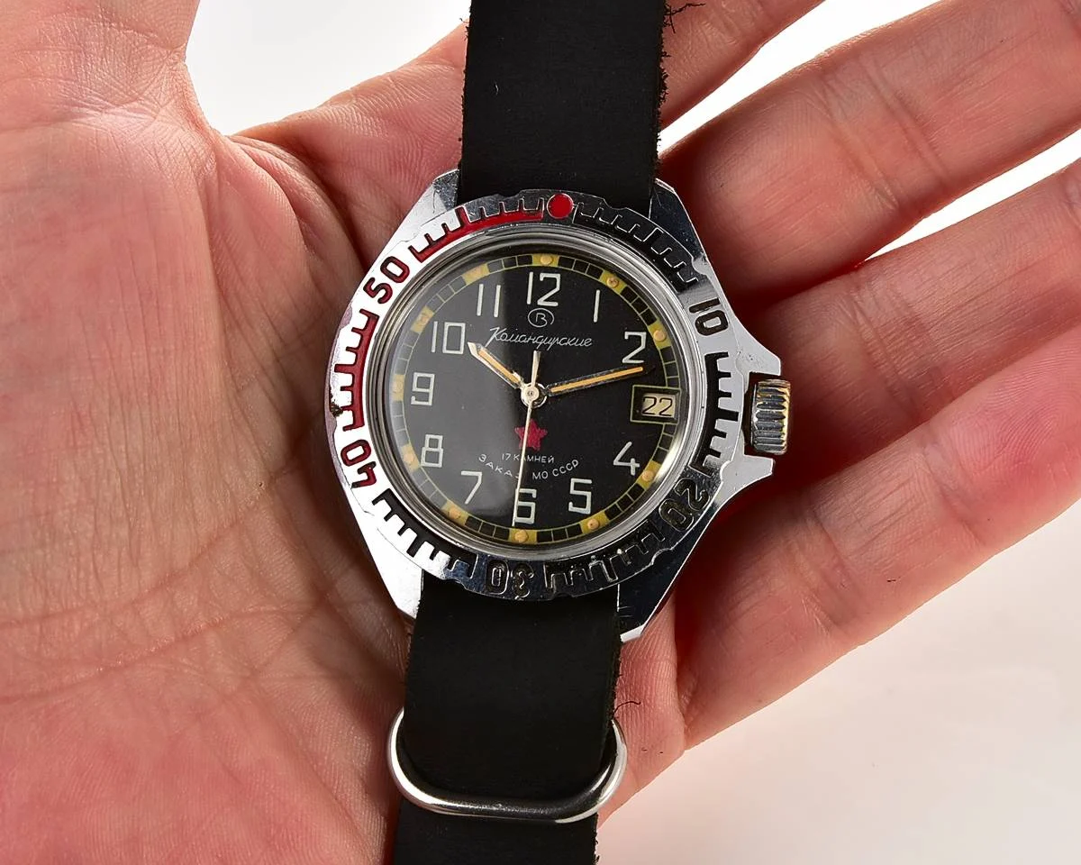 Vostok Komandirskie limited series watch - "Zakaz MO CCCP"!