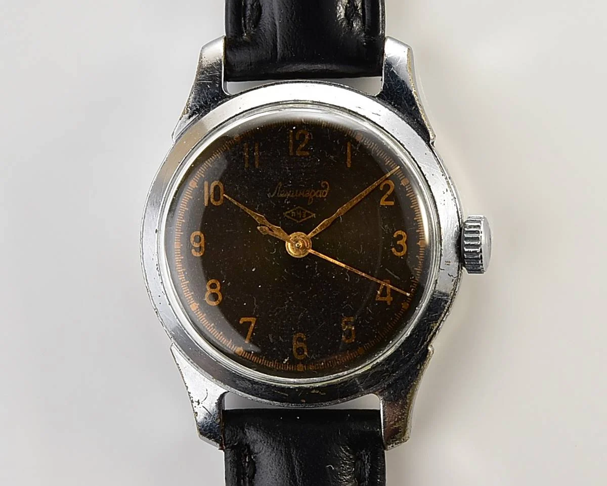 Leningrad vintage Soviet mechanical watch