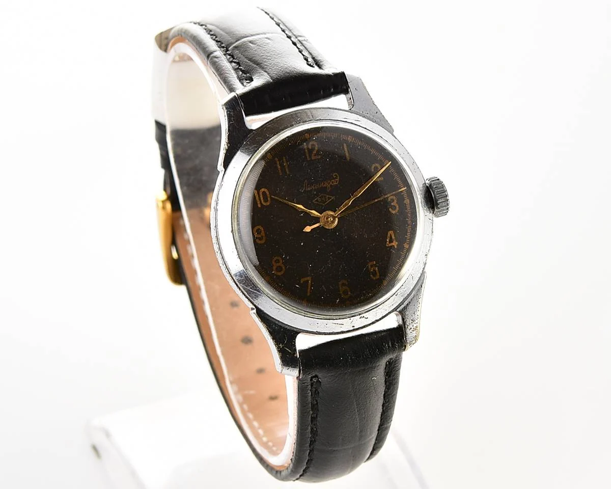 Leningrad vintage Soviet mechanical watch
