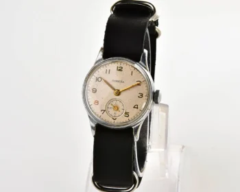 Soviet Pobeda "34-K" in uncommon hermetic case - the actual first watch in space!