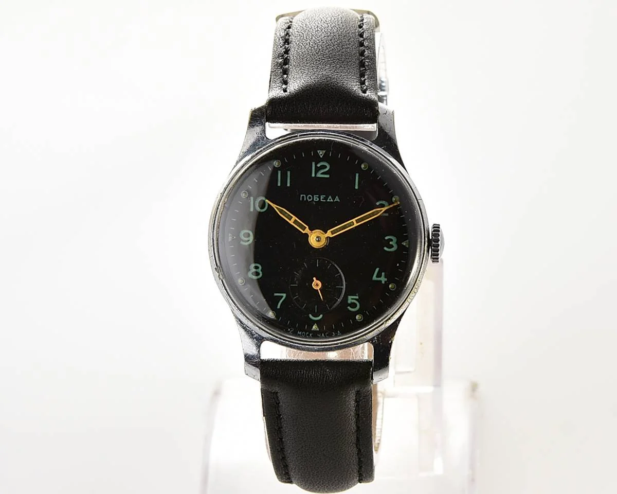 Excellent vintage Soviet mechanical Pobeda watch, 2MChZ from 2nd quarter 1957!