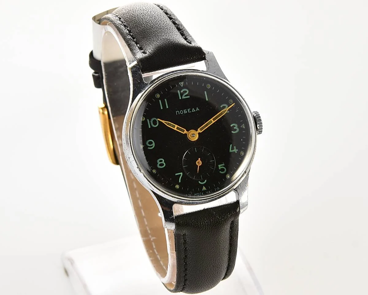 Excellent vintage Soviet mechanical Pobeda watch, 2MChZ from 2nd quarter 1957!