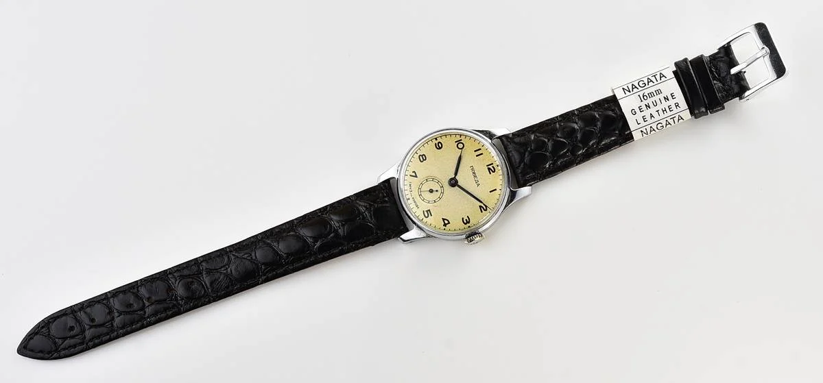 Vintage Soviet mechanical Pobeda wrist watch, 1MChZ, the 1st quarter of 1952