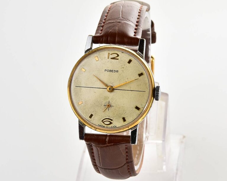 Pobeda ZiM soviet mechanical wristwatch