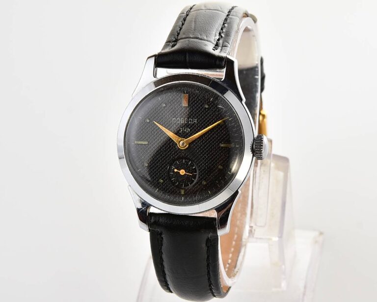 Vintage soviet mechanical POBEDA wristwatch, PChZ (EChL)
