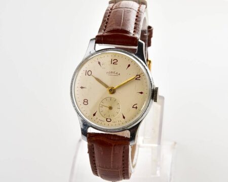 Excellent vintage soviet mechanical POBEDA watch, 2MChZ from 1st quarter 1957!