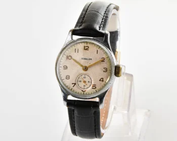 Soviet Pobeda "34-K" in uncommon hermetic case - the actual first watch in space!