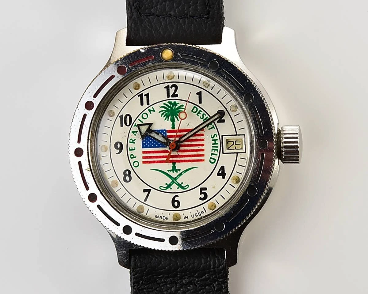Vostok Amphibia Operation Desert Shield with automatic self winding movement