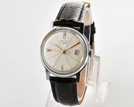 Vintage soviet POLJOT mechanical wrist watch with original crystal
