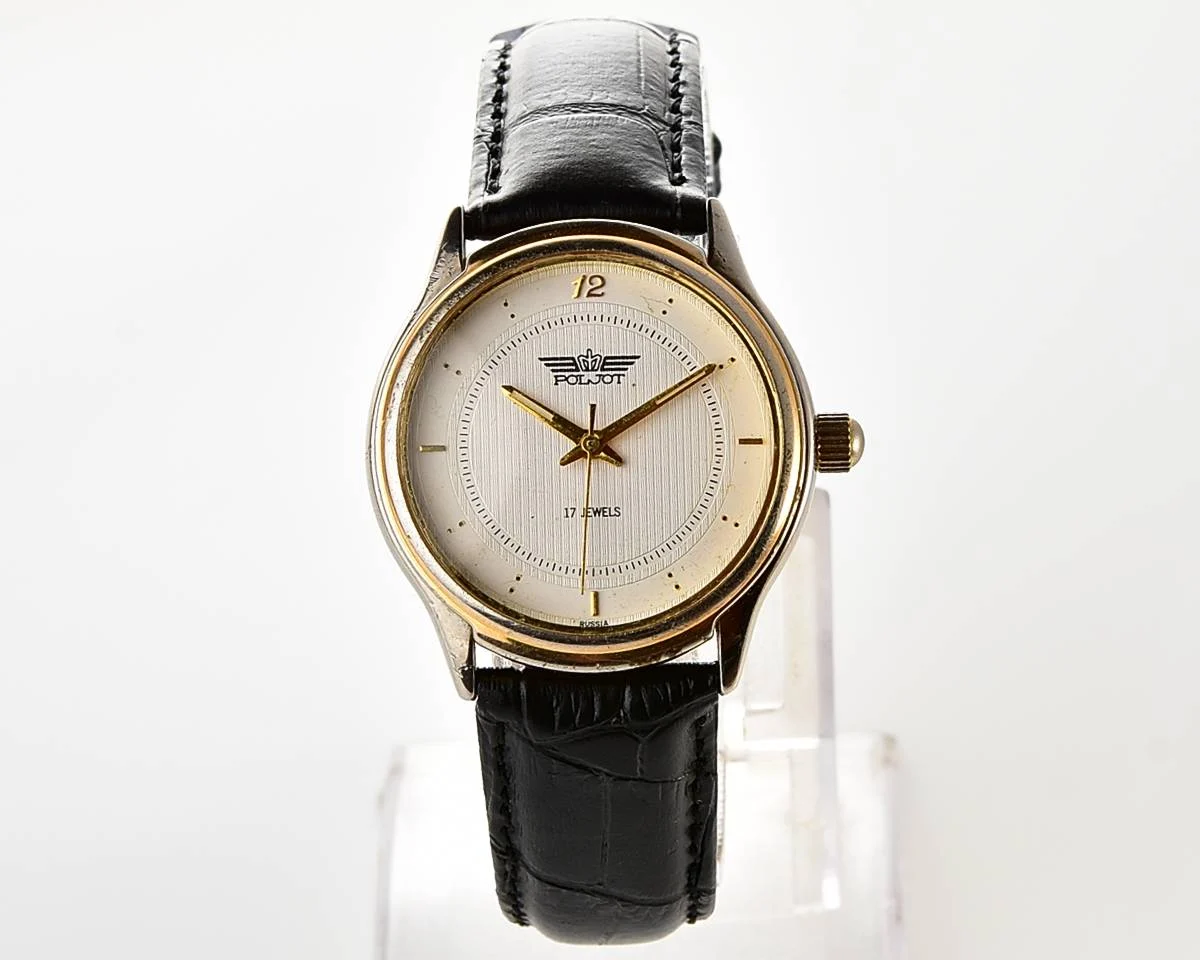 Soviet vintage Poljot mechanical wrist watch