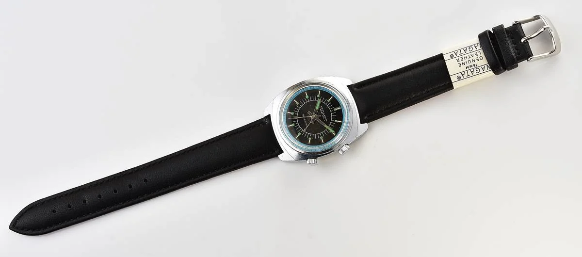 Vintage Soviet Poljot-cricket mechanical watch with alarm function