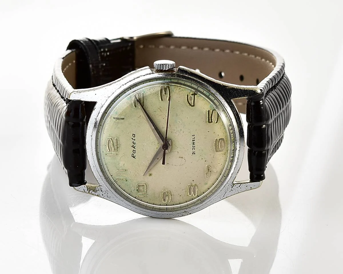 Soviet Raketa Baltica vintage mechanical watch