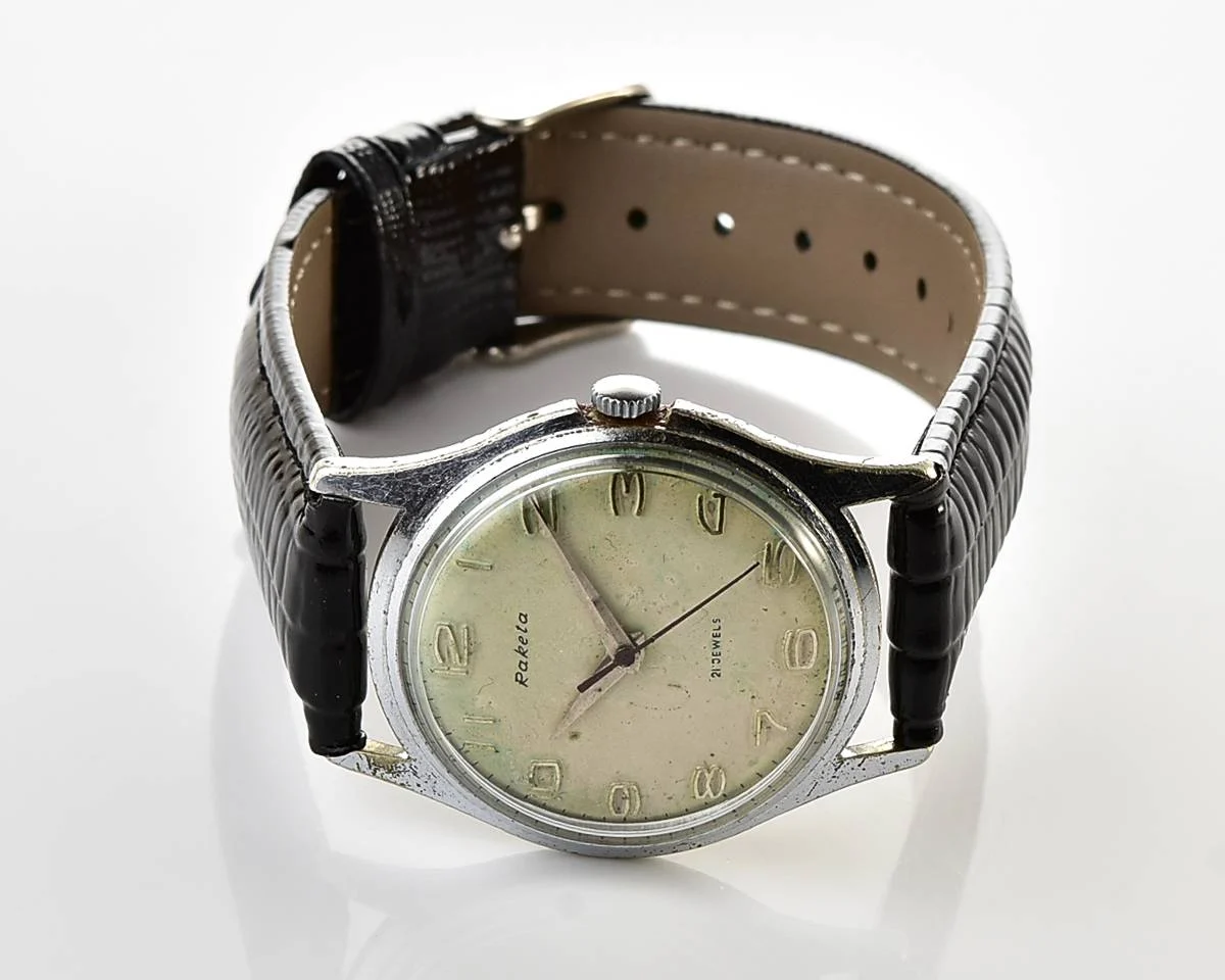 Soviet Raketa Baltica vintage mechanical watch