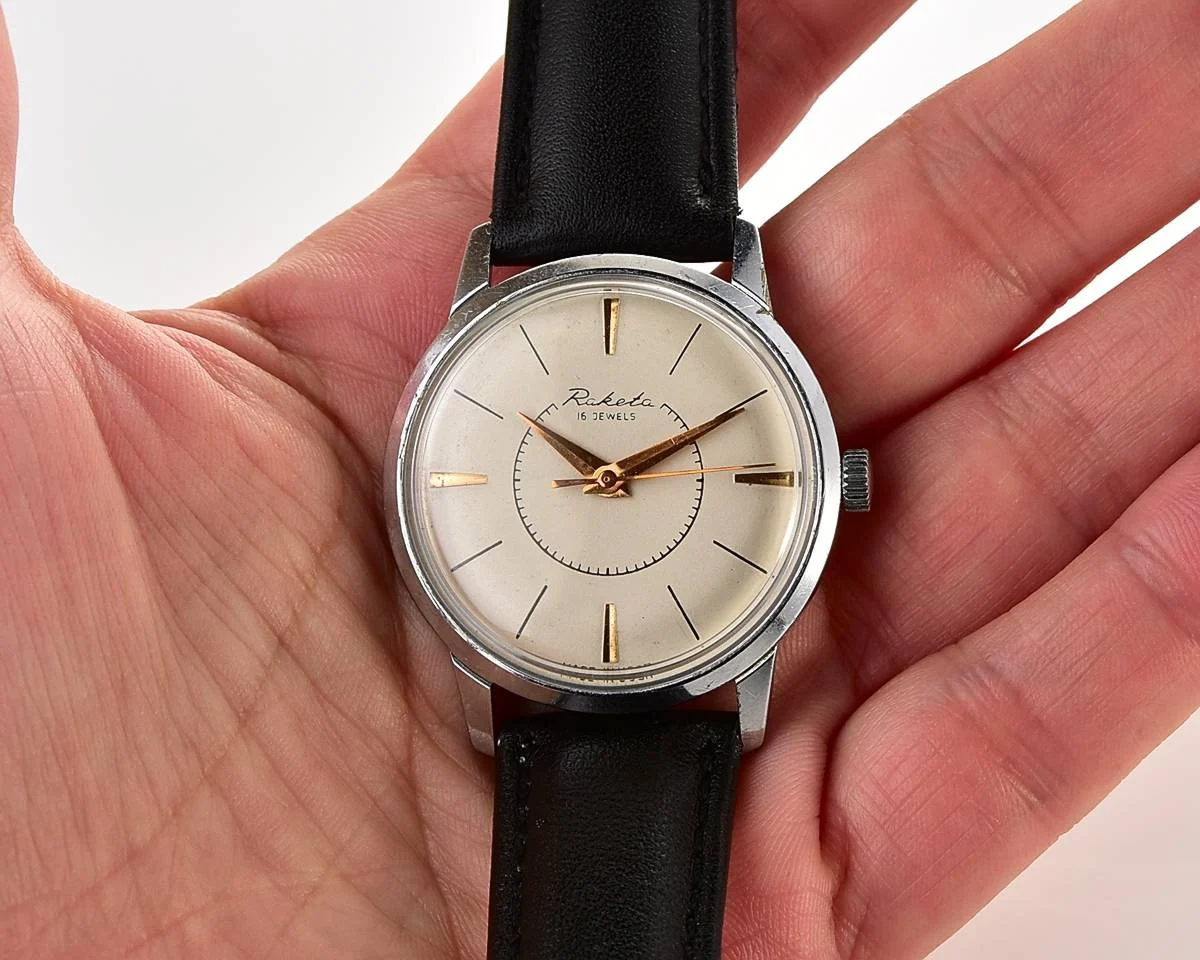 Excellent condition Raketa Baltica vintage wrist watch