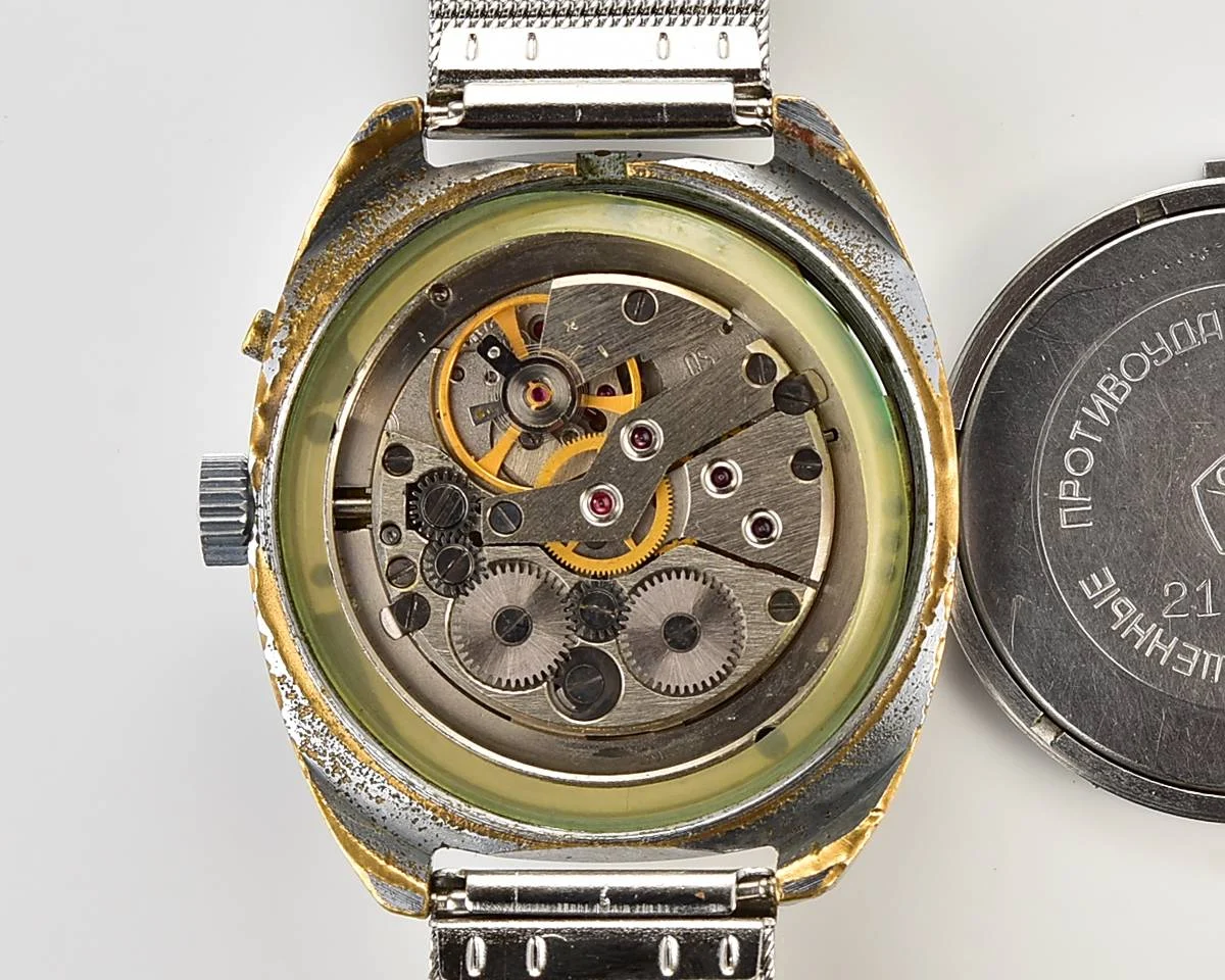 Vintage Soviet Slava mechanical wristwatch