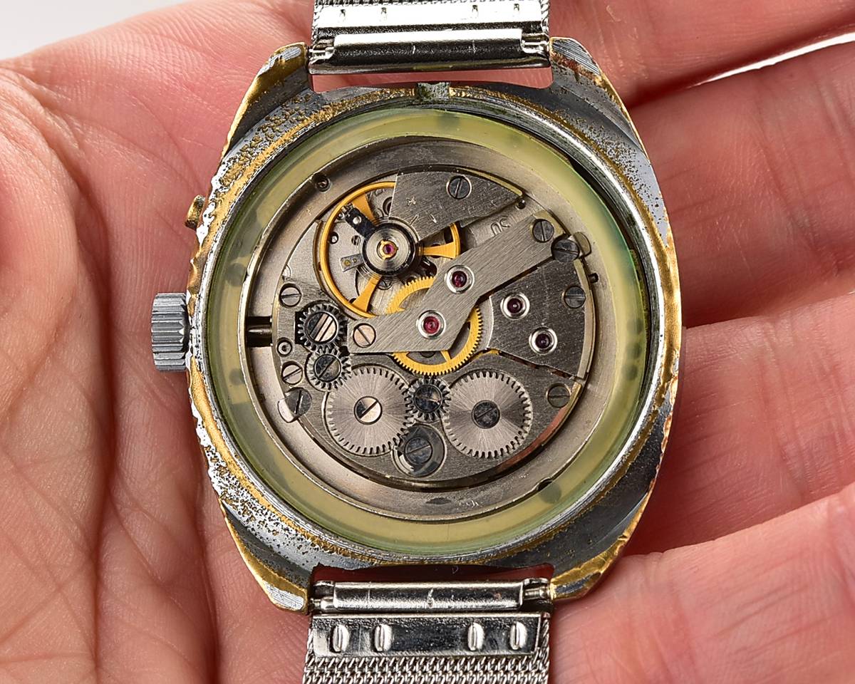 Slava soviet mechanical vintage watch
