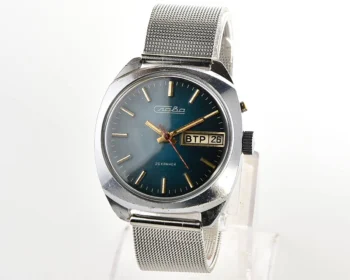 Vintage Soviet Slava mechanical wristwatch