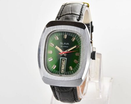 Large soviet mechanical vintage watch Slava "Fridge"
