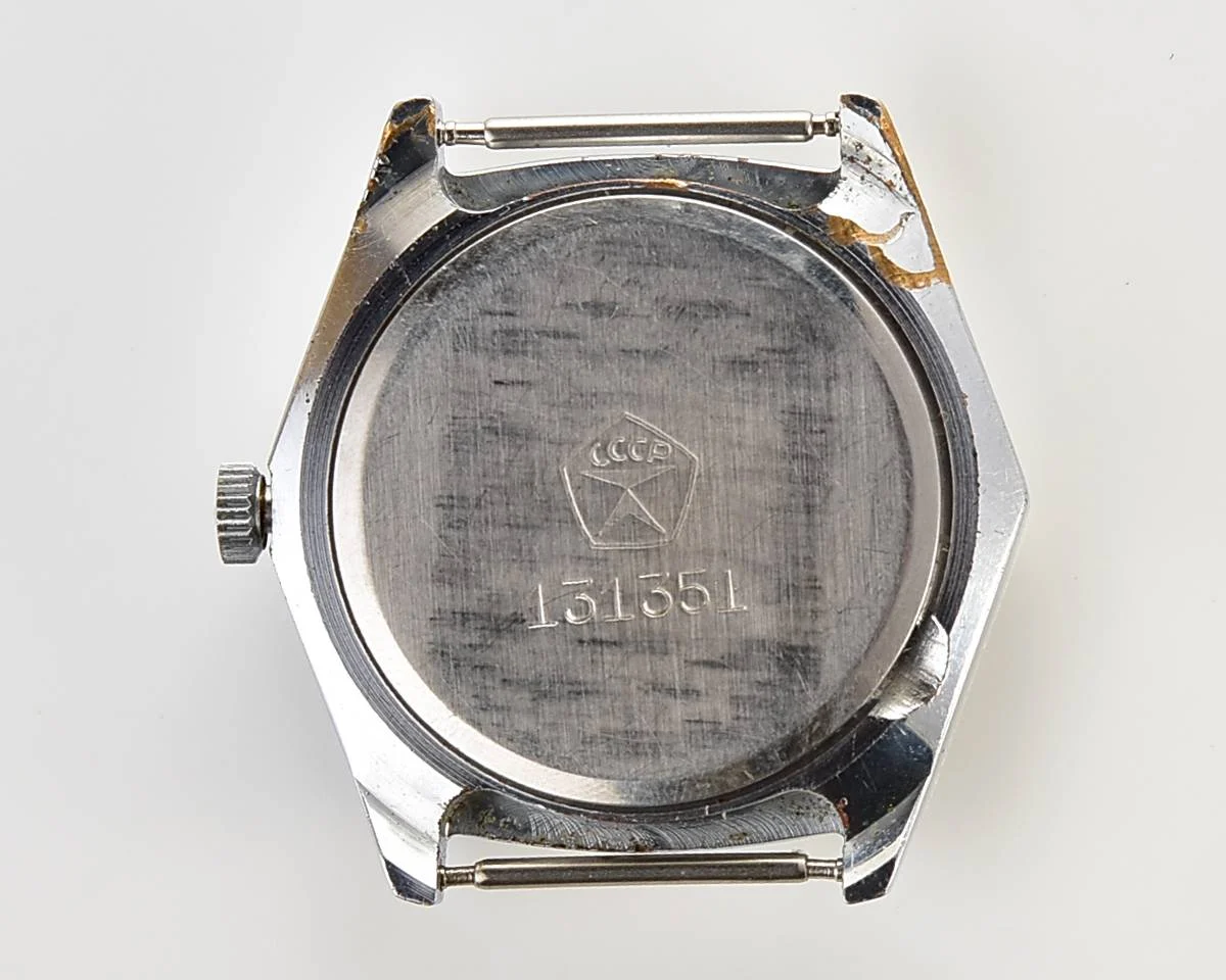 Excellent hexagonal Slava Soviet mechanical vintage watch