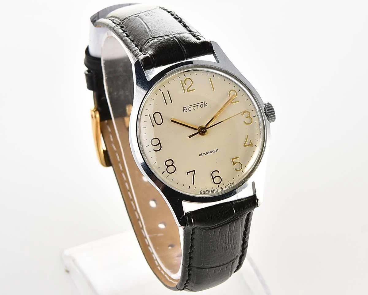 Excellent Soviet Wostok (Vostok) mechanical wristwatch
