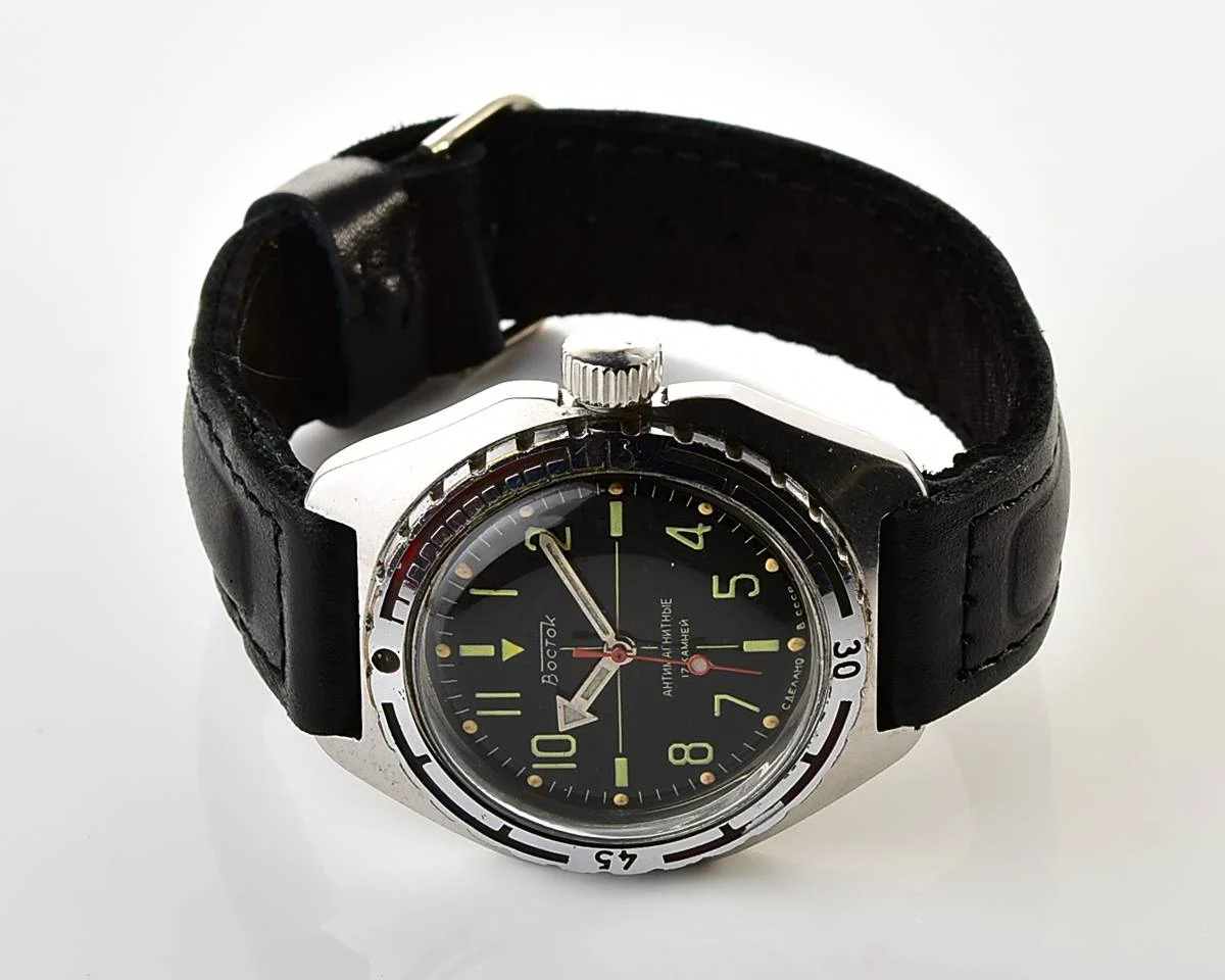 Soviet Vostok Amphibia "Sniper" mechanical watch