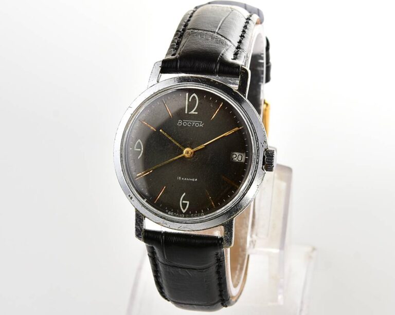 Vintage Vostok soviet mechanical wristwatch