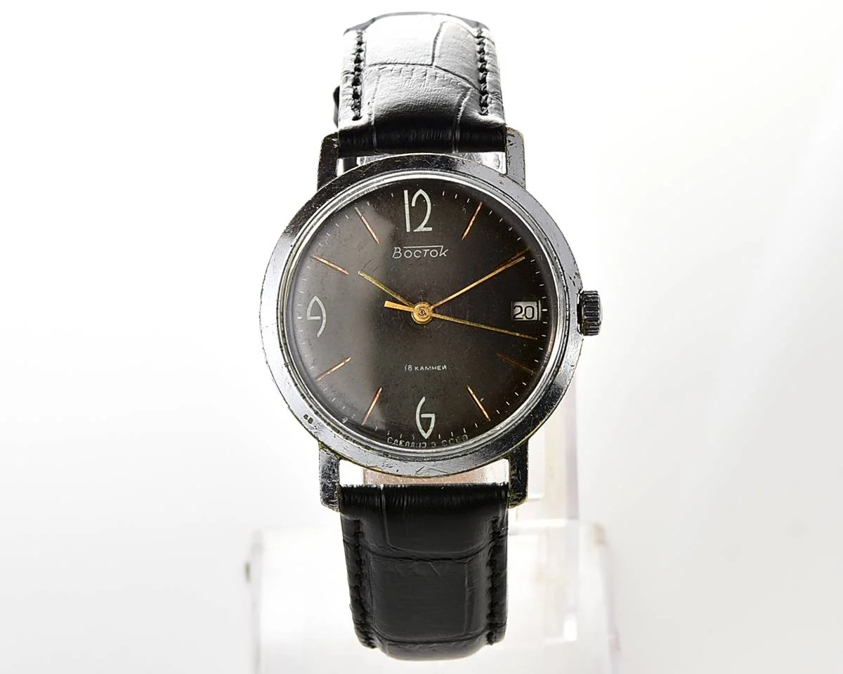 Vintage Vostok Soviet mechanical wristwatch