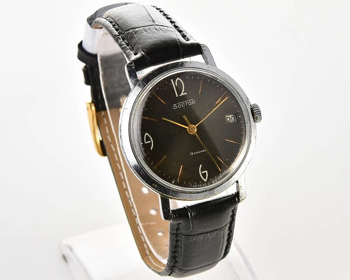 Vintage Vostok Soviet mechanical wristwatch