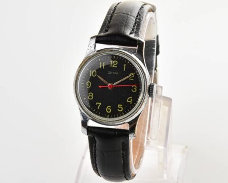 ZiM soviet vintage mechanical watch with central seconds hand