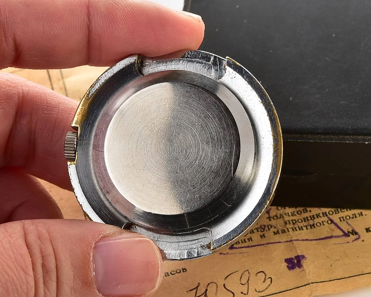 ZiM Soviet mechanical watch with box & passport