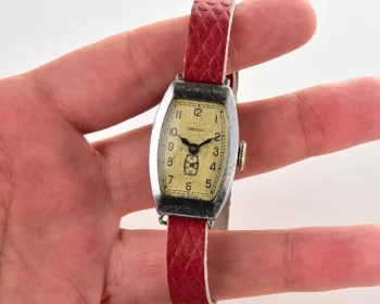 Vintage Soviet Zvezda wrist watch, from 2nd quarter of 1952