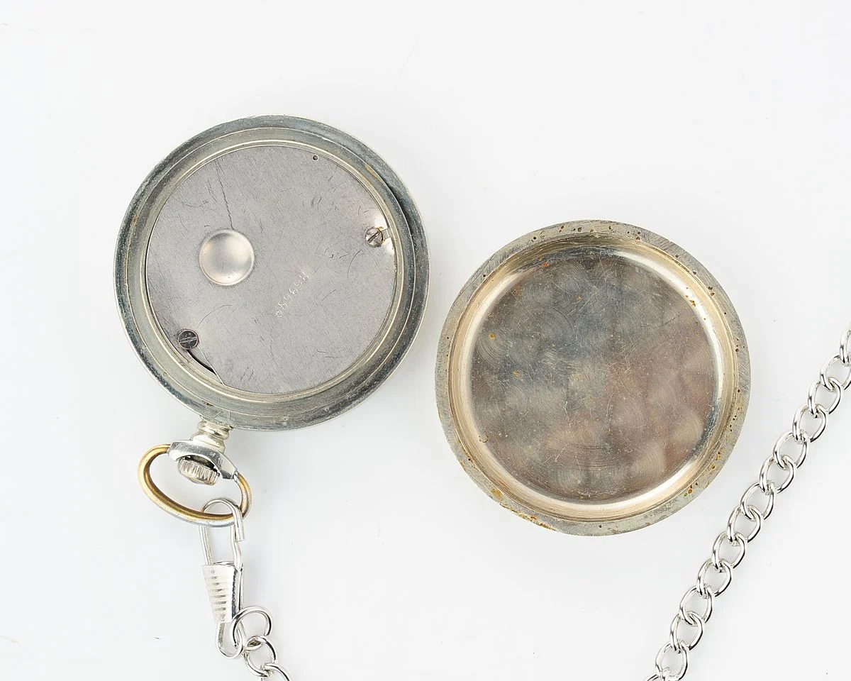 Soviet Molnija quartz pocket watch