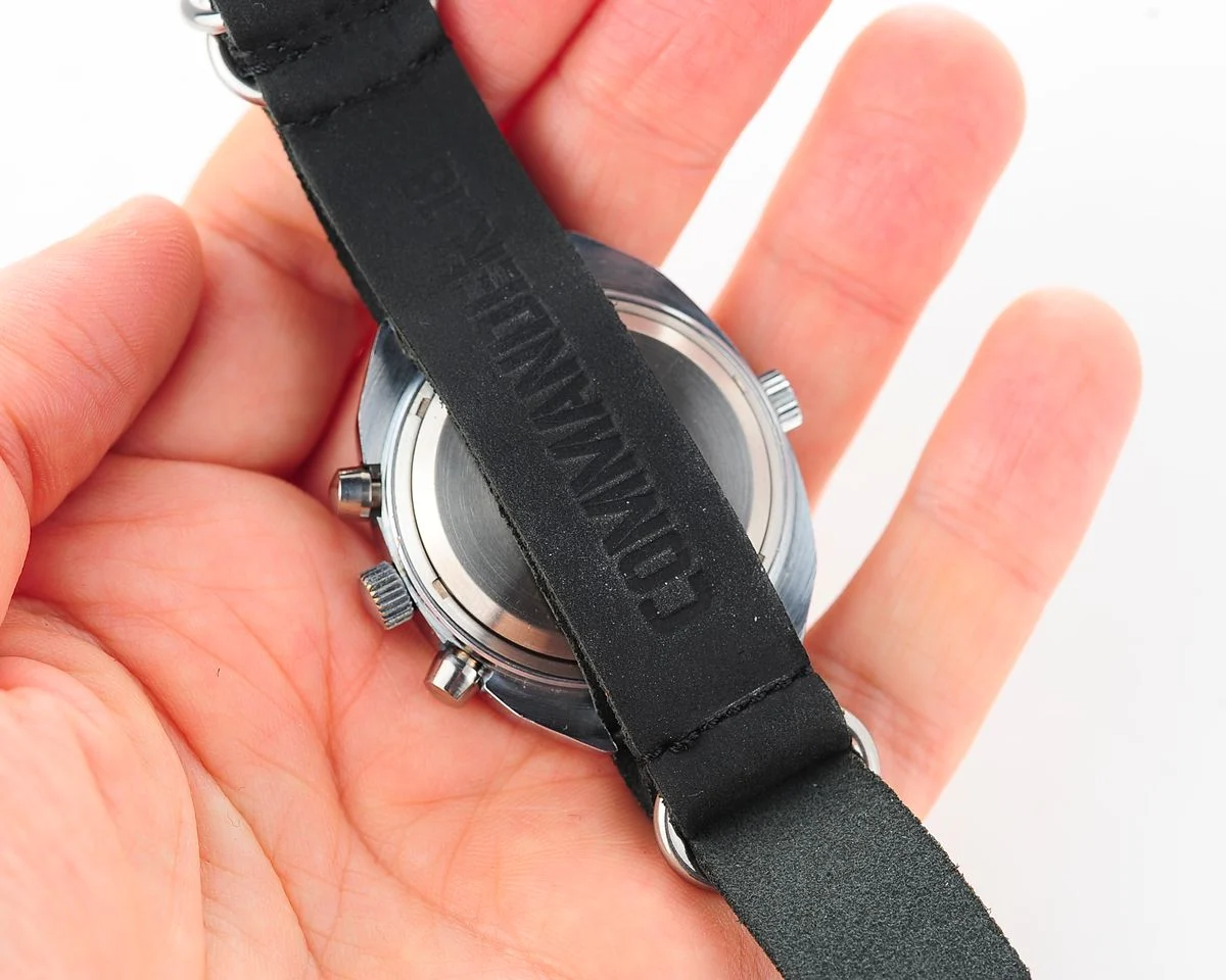Poljot Chronograph 3133, aged telemeter ring!