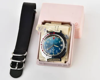 TIME CAPSULE: Vostok Komandirskie Submarine – mechanical watch – New Old Stock (NOS)!