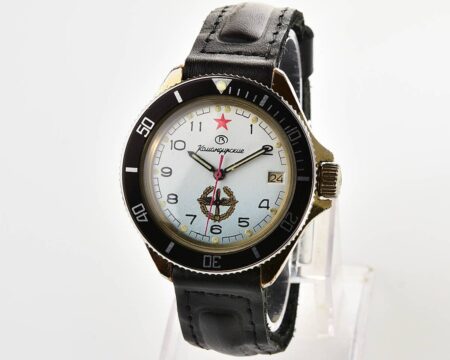 Komandirskie soviet mechanical wrist watch