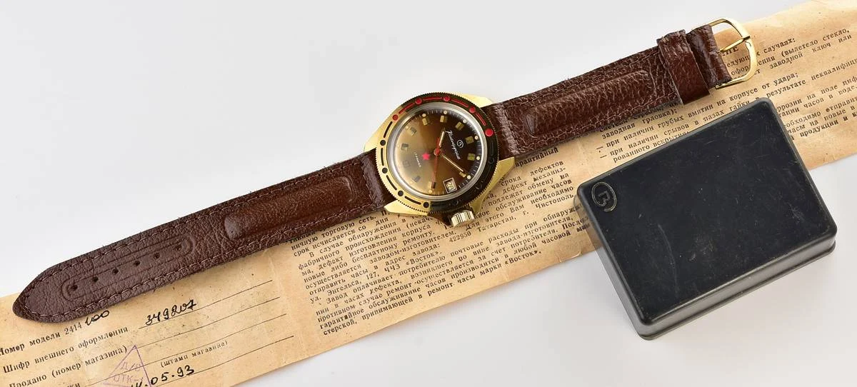 TIME CAPSULE: Vostok Komandirskie mechanical watch – New Old Stock (NOS)!